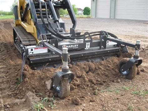 harley rake rental skid steer|landscape rake rental near me.